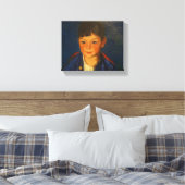 油絵少年 | Zazzle_Growshop。 キャンバスプリント (インサイチュ (寝室))
