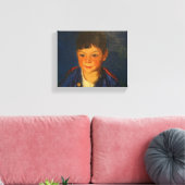 油絵少年 | Zazzle_Growshop。 キャンバスプリント (インサイチュ (リビング))