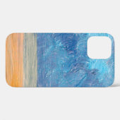 油絵山水図ファインアート抽象芸術,アート,バ Case-Mate iPhoneケース (裏面 (横))