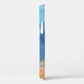 油絵山水図ファインアート抽象芸術,アート,バ Case-Mate iPhoneケース (裏面 / 右)