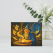 油絵読の魔導書 シーズンポストカード (スタンド正面)