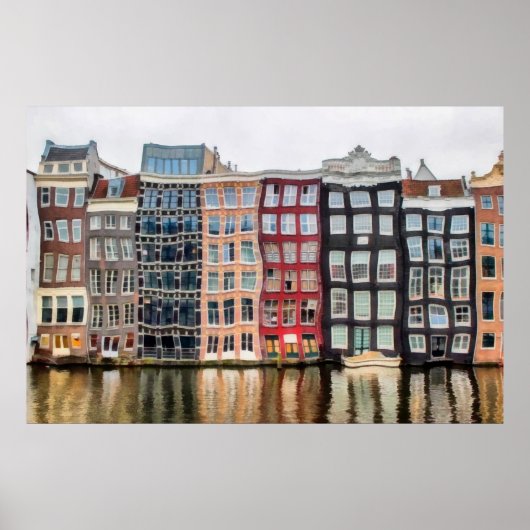 油絵。アクリルのアートワーク水彩スケッチ。 ポスター (正面)