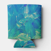 油絵：夏のブラシストローク。 缶クーラー (裏面)