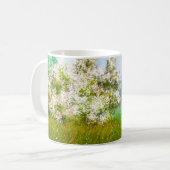 油絵:田園風景、野の花 コーヒーマグカップ (正面左)