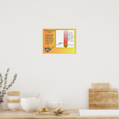 油製の理工製自然のままの品 ポスター (キッチン)