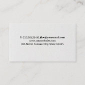 油&ガスロゴ 名刺 (裏面)