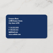 油・ガス技術者 名刺 (裏面)