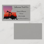 油·ガス業界名刺ルイザナ 名刺 (正面/裏面)