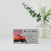 油·ガス業界名刺ルイザナ 名刺 (スタンド正面)