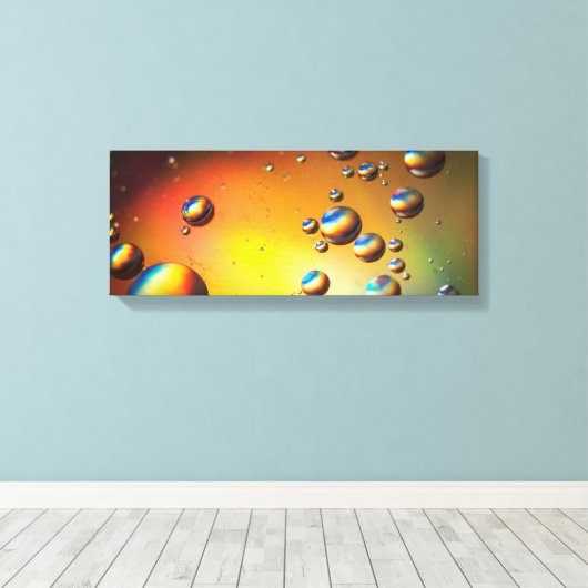 油 キャンバスプリント (インサイチュ (ウッドフロア))