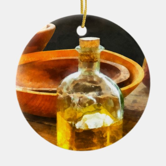 油 セラミックオーナメント (正面)