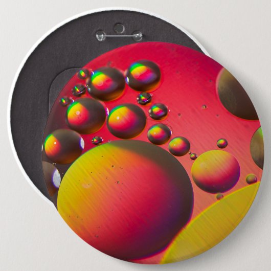 油 缶バッジ (正面&裏面)