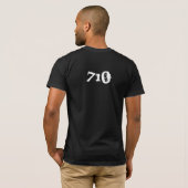 油/ 710 Tシャツ (裏面フル)