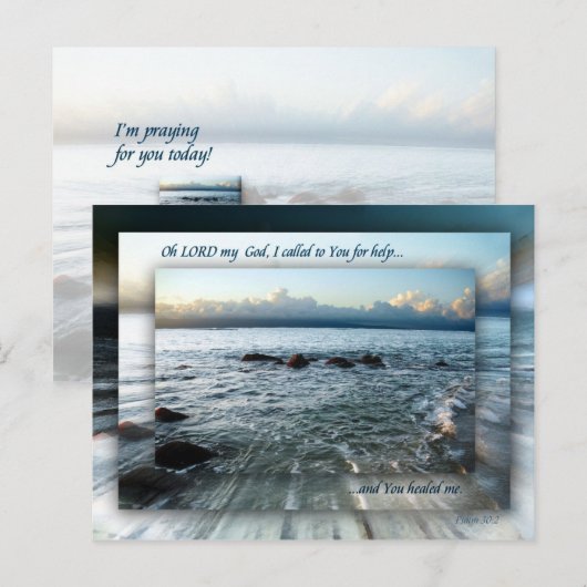 治った…祈. ポストカード (正面/裏面)