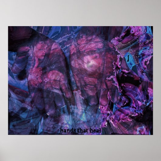 治る手 ポスター (正面)