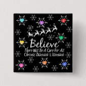 治信じる 缶バッジ (正面)