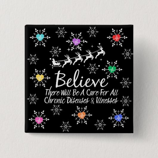 治信じる 缶バッジ (正面)