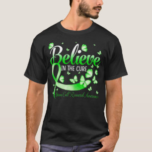 治信じ幹細胞研究認識度Bで Tシャツ