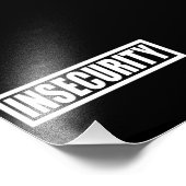 治安の悪化に関する警備員 フォトプリント            (角)