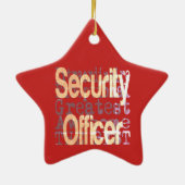 治安担当官 セラミックオーナメント (裏面)