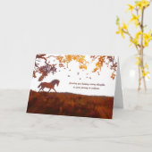 治療に思いやりがある思考カードを送って下さい カード (黄色い花)