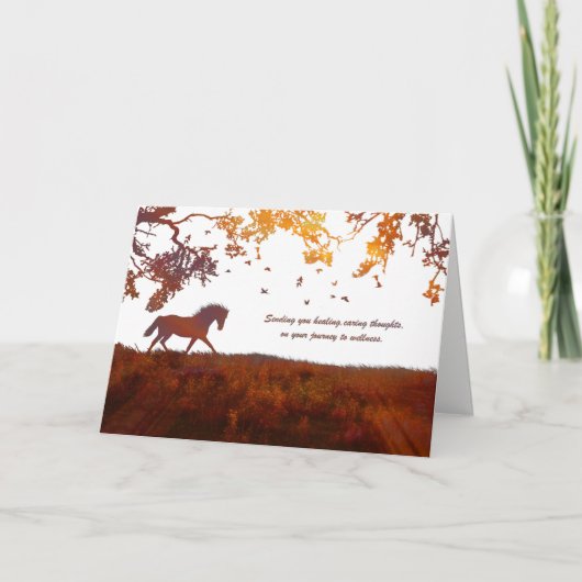 治療に思いやりがある思考カードを送って下さい カード (正面)