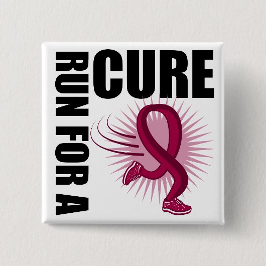 治療のための多発性骨髄腫の操業 缶バッジ (正面)