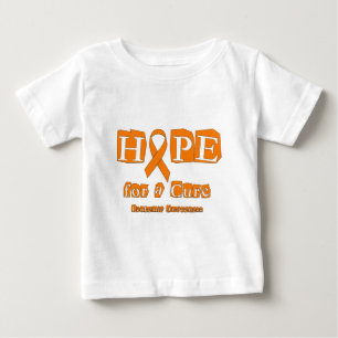 治療のための希望-白血病 ベビーTシャツ