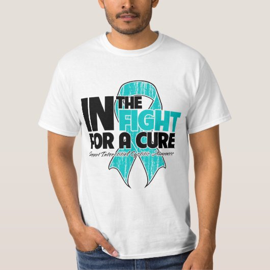 治療のための戦いの間質性の膀胱炎 Tシャツ (正面)