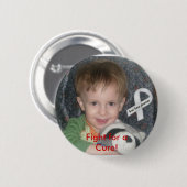 治療のための戦いはボタンがかかります 缶バッジ (正面&裏面)