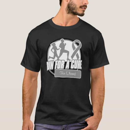 治療のための操業-脳腫瘍を個人化して下さい Tシャツ (正面)