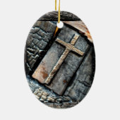 治療のための祈りの言葉 セラミックオーナメント (裏面)