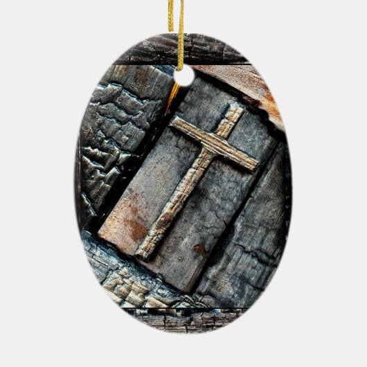 治療のための祈りの言葉 セラミックオーナメント (裏面)