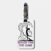 治療のための範囲 ラゲッジタグ (裏面縦)