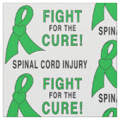 治療のための脊髄の傷害の戦い ファブリック (クローズアップ)