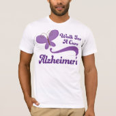 治療のためのAlzheimersの歩行 Tシャツ (正面)