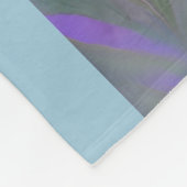 治療のアイリス女神の芸術毛布 フリースブランケット (角)