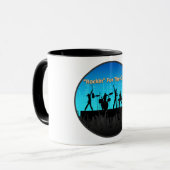 治療のコーヒー・マグのための公式のRockin マグカップ (正面左)