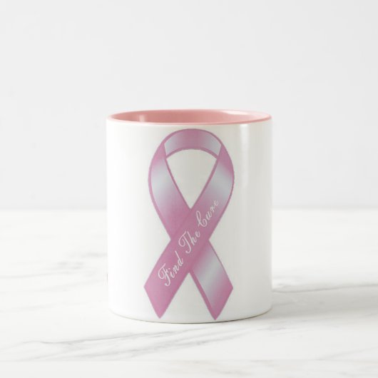 治療のマグを見つけて下さい ツートーンマグカップ (中央)