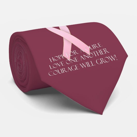 治療の乳癌の認識度のタイ2のための希望 ネクタイ (ロール)