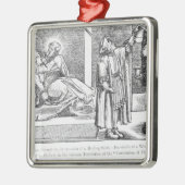 治療の仲裁による治療 メタルオーナメント (左)