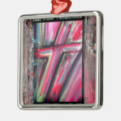 治療の十字 メタルオーナメント (左)