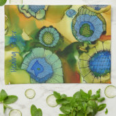 治療の姉妹の台所タオル キッチンタオル (折り畳み)