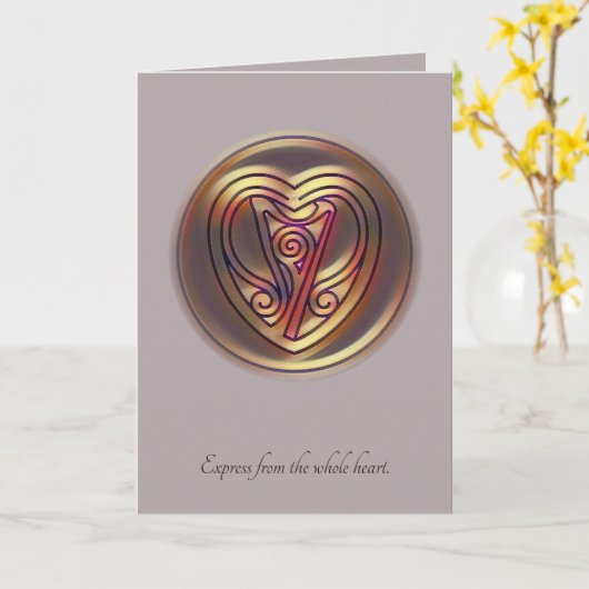 治療の存在002 -カード カード (黄色い花)