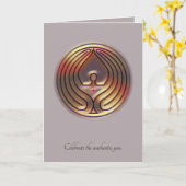 治療の存在003 -カード カード (黄色い花)