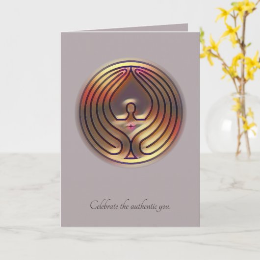 治療の存在003 -カード カード (黄色い花)