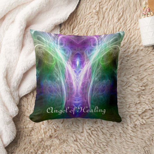 治療の枕の天使 クッション (ブランケット)