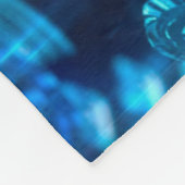 治療の水晶軽いエネルギー曼荼羅があること フリースブランケット (角)