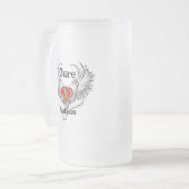 治療の自閉症 フロストグラスビールジョッキ (正面左)