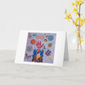 治療の芸術 カード (黄色い花)